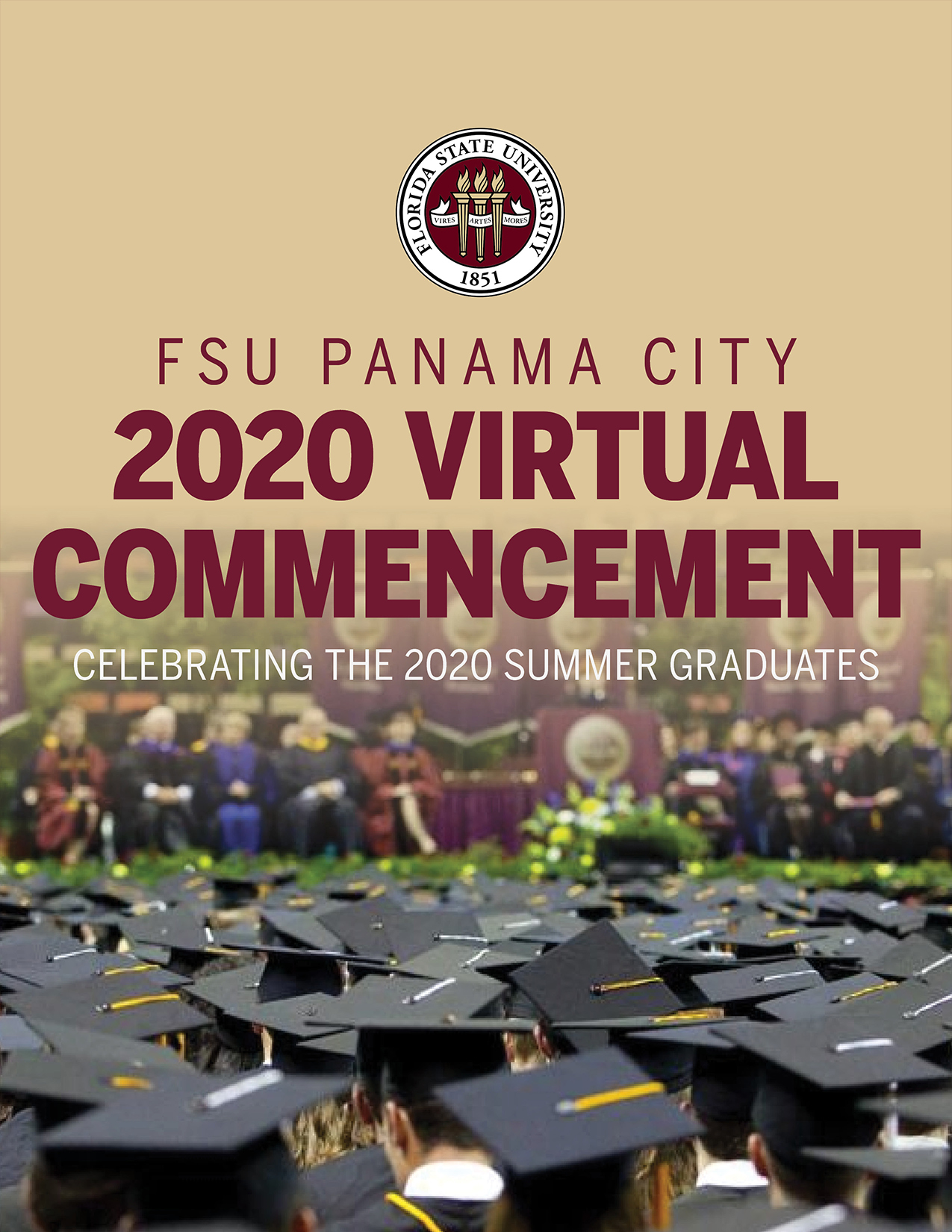 Virtual commencement summer 2020 FSU Panama City
